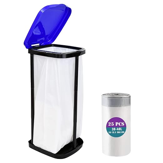 Portable Trash Bag Holder Collapsible Trash can by AngeLvet