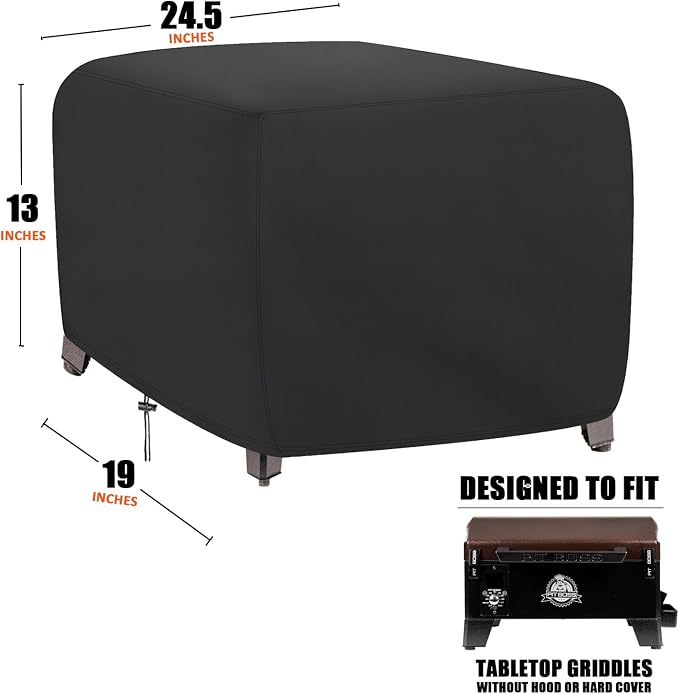 Tabletop Grill Cover for Pit Boss 10697, Waterproof Wood Pellet Smoker Cover - Image 3