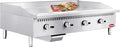 48" Commercial Countertop Griddle, 4 Burners Gas Griddle, 120000 BTU Output by Chumart
