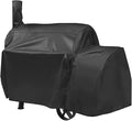 SunPatio Offset Smoker Cover, Outdoor Heavy Duty Waterproof Grill Cover by SunPatio