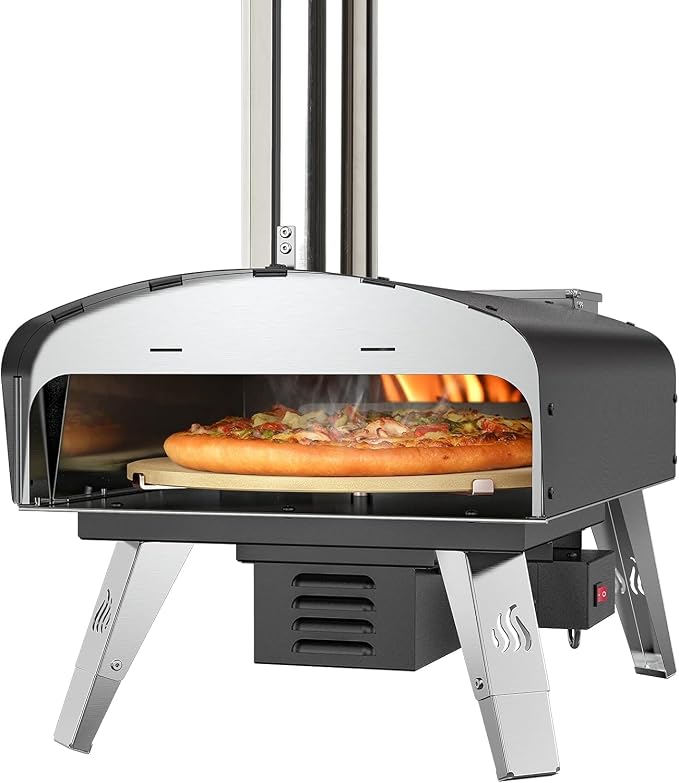 Mimiuo Outdoor Pizza Oven Wood Pellet Fired Pizza Stove - Image 9