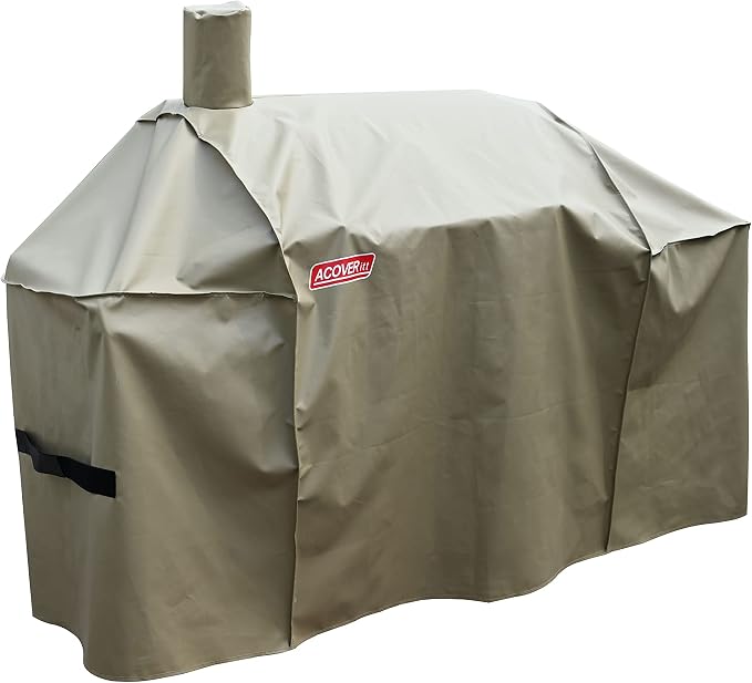 Smoker Grill Cover Sized for Char-Griller Charcoal Grill 2190 and 2197 Heavy - Image 2
