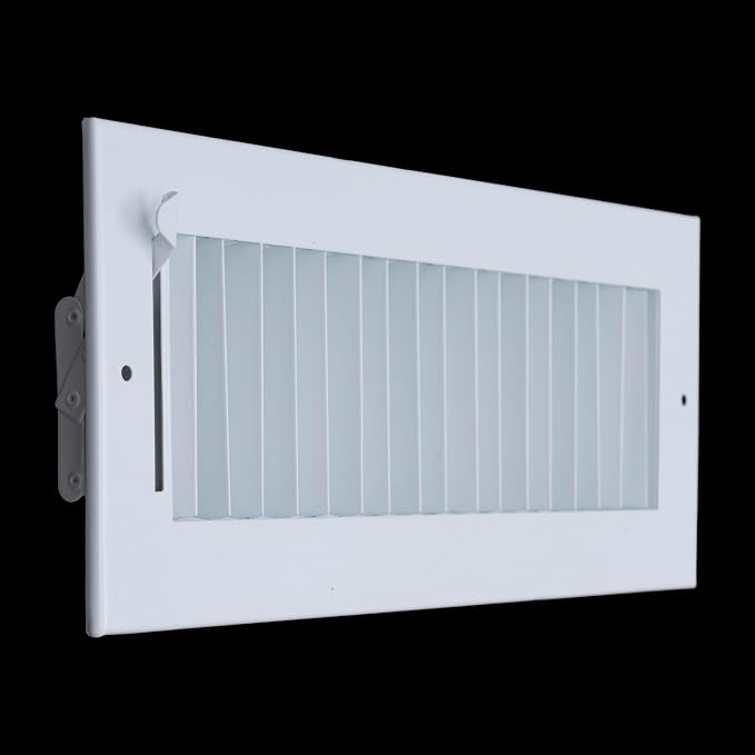 Fits 12x4 Duct Opening Steel Adjustable Air Supply Grille by Handua | Register - Image 4