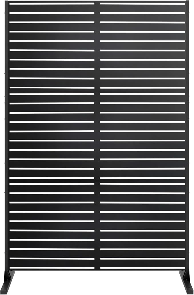 72" H×47" W Metal Privacy Screen, Outdoor Indoor Privacy Screens by Meyoppm