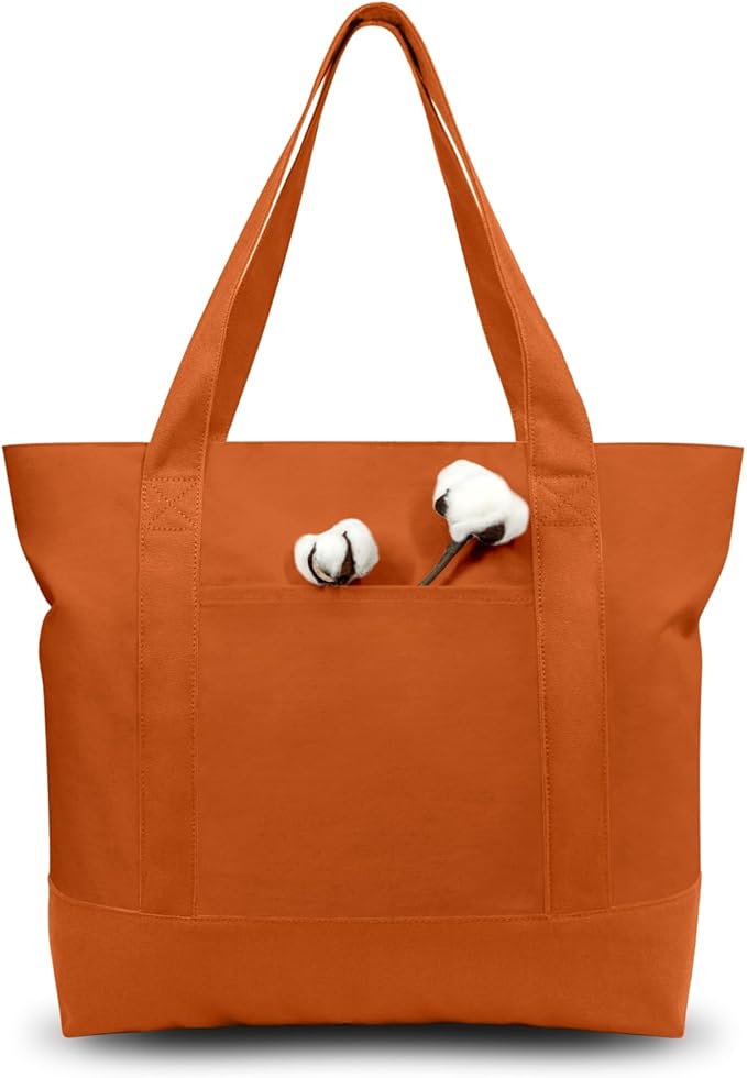 TOPDesign 1-Pack Canvas Tote Bags by TOPDesign
