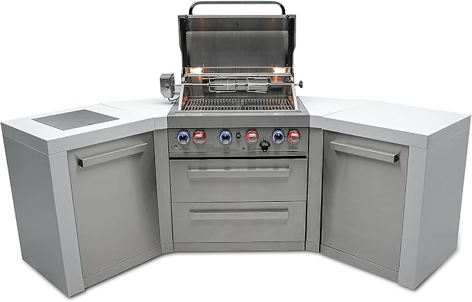Mont Alpi MAi400-D45 32-Inch Deluxe 45-Degree 4-Burner 78000 BTU Deluxe - Image 7