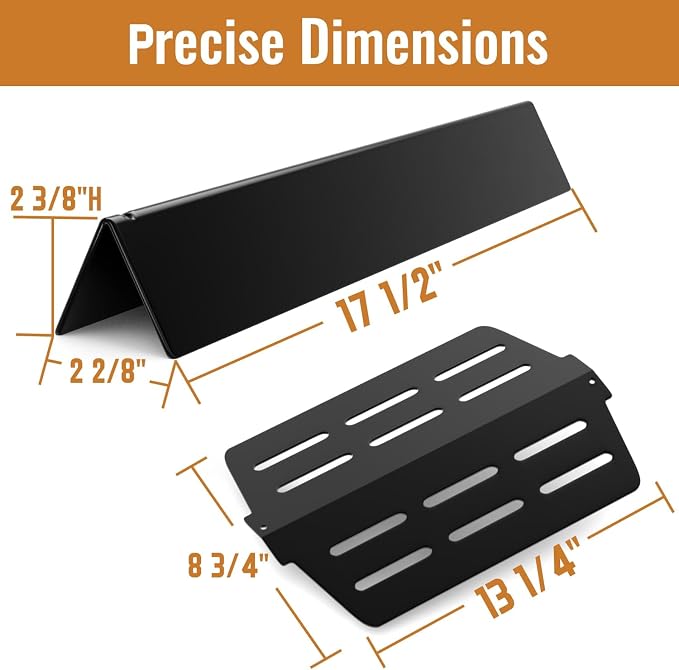 17.5'' Flavorizer Bars and Heat Deflectors Replacement - Image 2