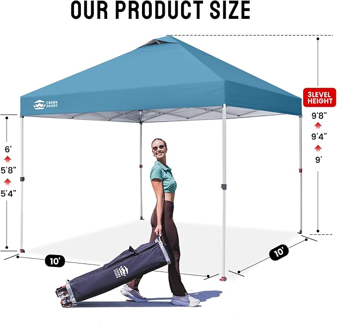 CROWN SHADES 10x10 Pop Up Canopy - Image 6