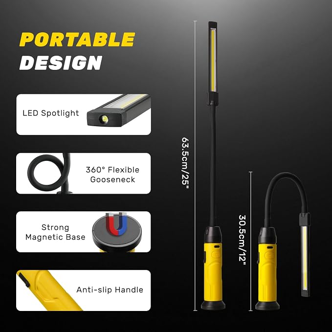 Rechargeable LED Work Light - Image 2