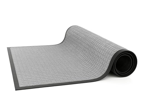 Guardian WaterGuard Indoor/Outdoor Wiper Scraper Floor Mat, Rubber/Nylon by GuardianFloorProtection