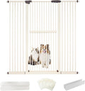 Lumizone Extra Tall Cat Gate 61.02" High Pressure Mounted Extra Wide by Lumizone