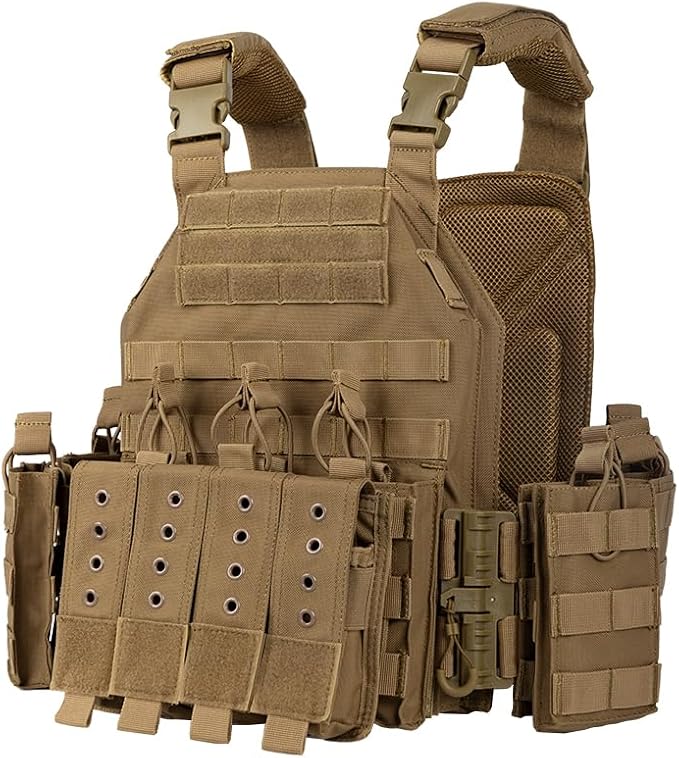 BOMTURN Upgrade Tactical Airsoft Outdoor Vest by BOMTURNTACTICALEQUIPMENT