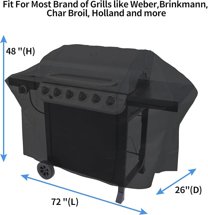 NEXCOVER 72 Inch Grill Cover - Image 2