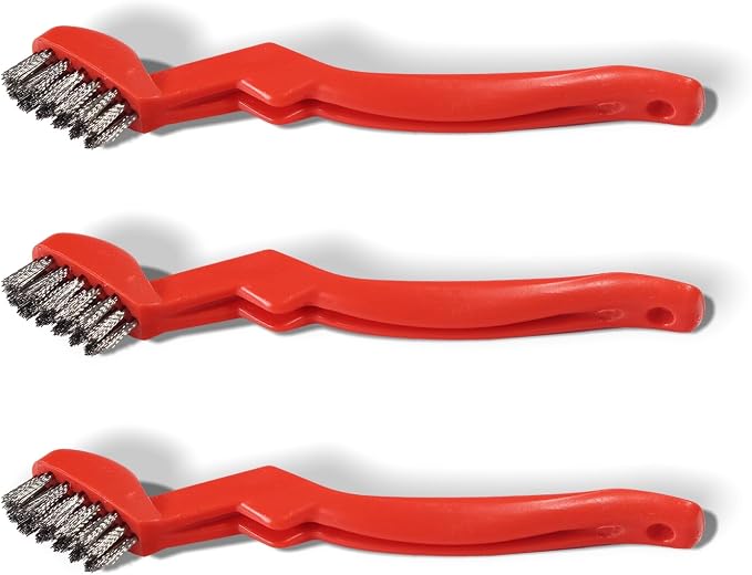 GOLDEN SMILE 3-Pack 7" Stainless Steel Wire Brushes - Image 7