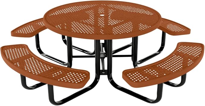 COATEDOUTDOORFURNITURE Heavy-Duty Portable Outdoor Kids Table by CoatedOutdoorFurniture