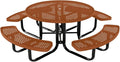 COATEDOUTDOORFURNITURE Heavy-Duty Portable Outdoor Kids Table by CoatedOutdoorFurniture