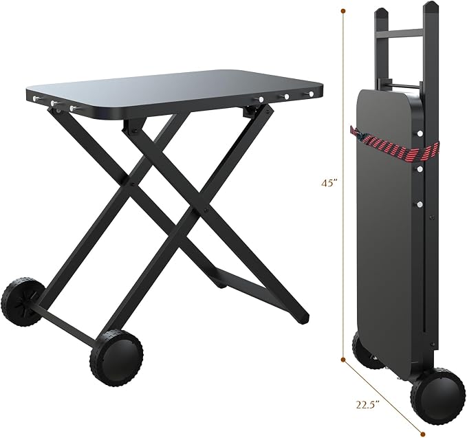 Portable Grill Table, Outdoor Prep Table - Image 6