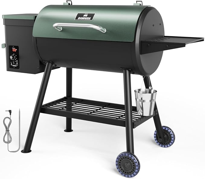 Wood Pellet Smoker BBQ Grill by DAMNISS