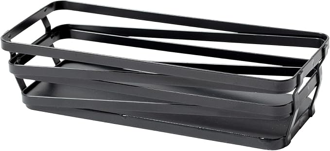 G.E.T. WB-942-MG 9" x 4" Rectangular Powder Coated Metal Gray Wire Serving by Unknown