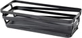 G.E.T. WB-942-MG 9" x 4" Rectangular Powder Coated Metal Gray Wire Serving by Unknown