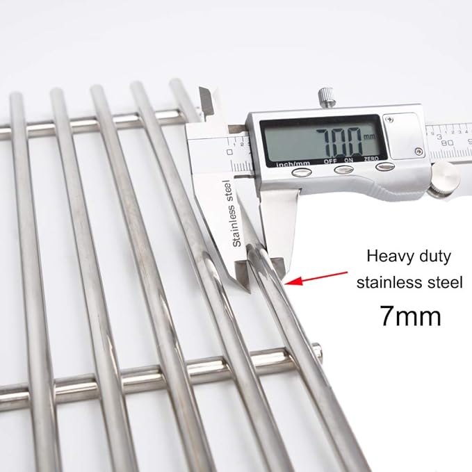 SN8264 19 1/4" Stainless Steel Cooking Grid Grates Replacement - Image 2