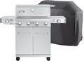 Monument Grills Larger 4-Burner Propane Gas Grills Stainless Steel by MonumentGrills
