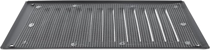 Square Ventilation Grille / 5" x 7" Inch Inside Measurement/Black Metal Air - Image 7