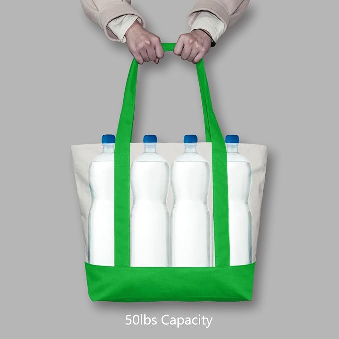 TOPDesign 1-Pack Canvas Tote Bag - Image 6