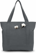 TOPDesign 3-Pack Canvas Tote Bags by TOPDesign
