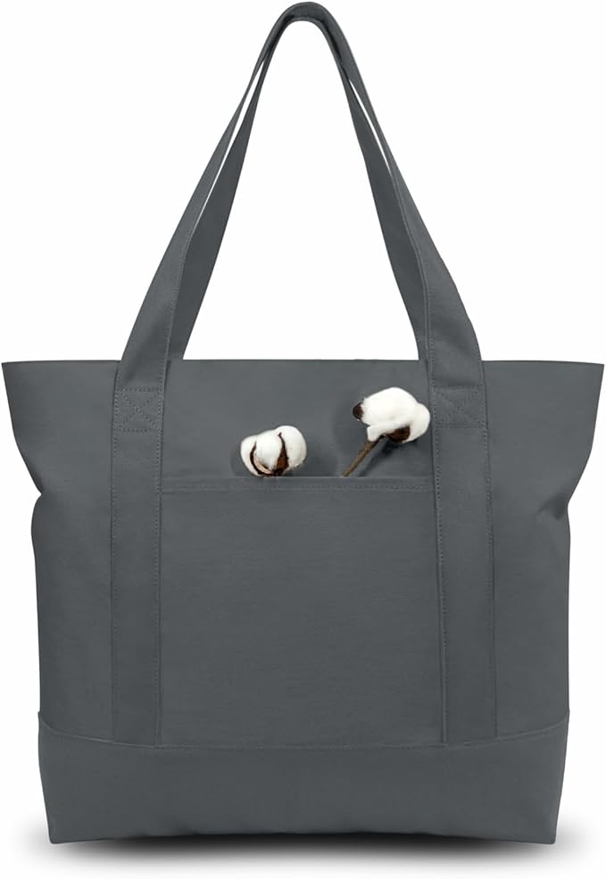 TOPDesign 1-Pack Canvas Tote Bag by TOPDesign