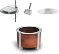 Breeo Smokeless Fire Pit Warmth Bundle | 27.5 inch Smokeless Firepit by Breeo