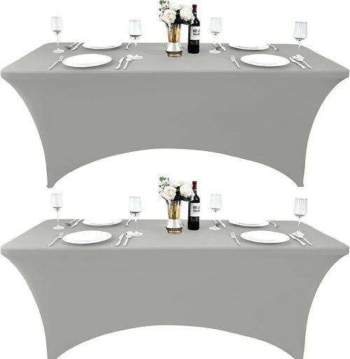 115 2-Pack 8ft Spandex Table Covers by Unknown