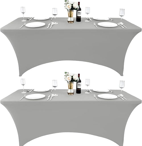 112 2-Pack 6ft Spandex Table Covers by Unknown
