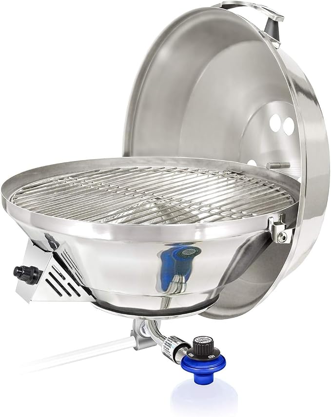 Magma Products, Marine Kettle 3, Combination Stove & Gas Grill, Propane - Image 2