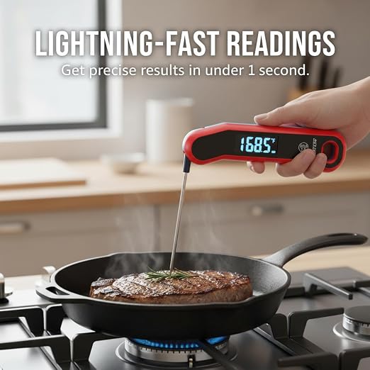0.5 Sec Instant Read Meat Thermometer Digital - Image 3