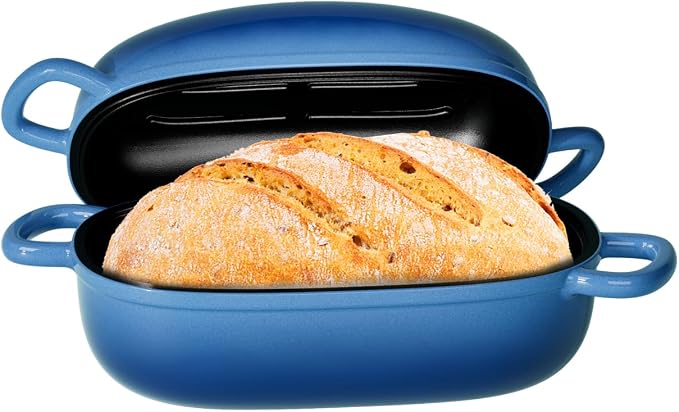 Dutch Oven for Bread Baking 9x6 Inch by PROCHOP