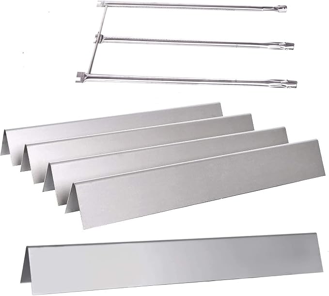 Gassaf 22.5 inch flavorizer bars and 28 1/8 inch Burner Tube Set Replace by GasSaf