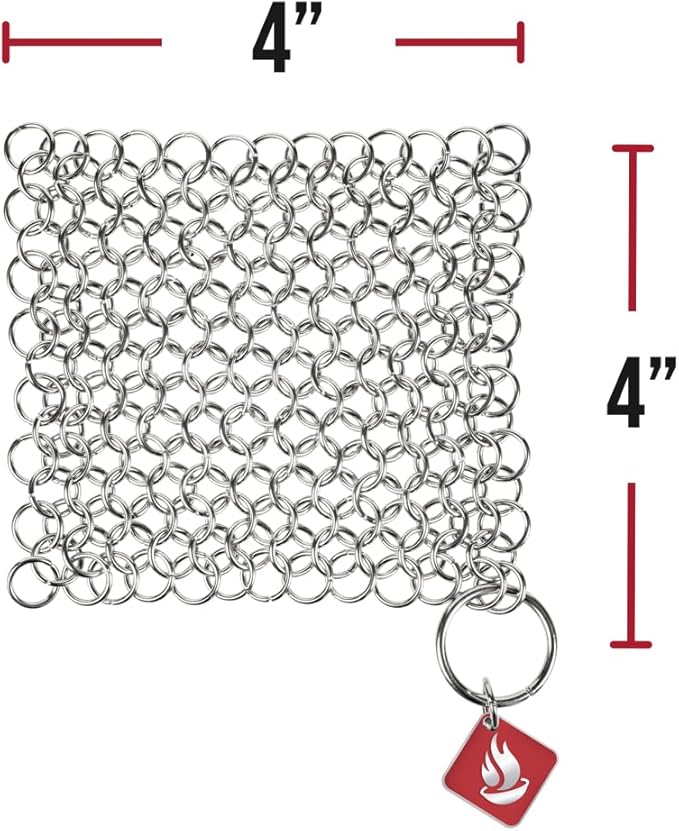 Knapp Made Original 4" Chainmail Scrubber - Image 2
