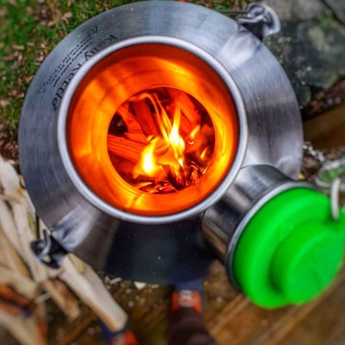 'Base Camp' Kelly Kettle® 54fl.oz. | Stainless Steel | Whistles When Boiled | - Image 5