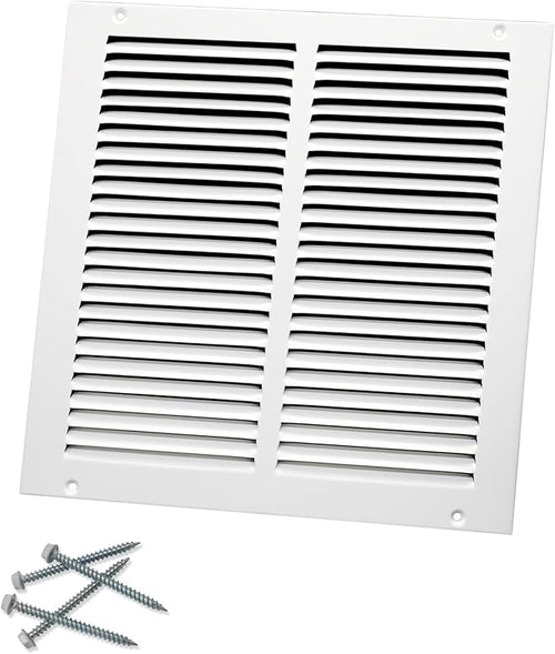 12"W x 12"H Steel Return Air Grille, Air Return Vent Cover by Howeall
