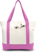 TOPDesign 6-Pack Canvas Tote Bags by TOPDesign
