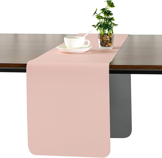 Myir JUN Table Runner Double Sided Vinyl Runner Table 72 Inch Long Runner by MyirJUN