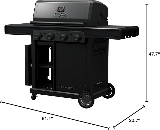 Charbroil Pro Series with Amplifire Infrared Technology 4-Burner Propane Gas - Image 7