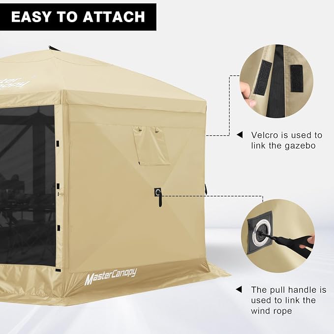 MASTERCANOPY Wind Screen Side Panel - Image 4