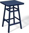 Costaelm Outdoor Bar Table, Patio Bistro Dining Pub Table by Costaelm