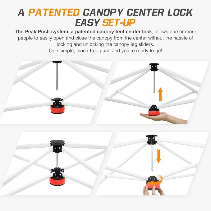 EAGLE PEAK Pop Up Canopy Tent - Image 4