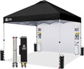 CROWN SHADES Canopy Tent, 10 x 10 Foot Portable Pop Up Outdoor Shelter by CrownShades