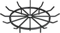 SteelFreak Wagon Wheel Firewood Grate by SteelFreak