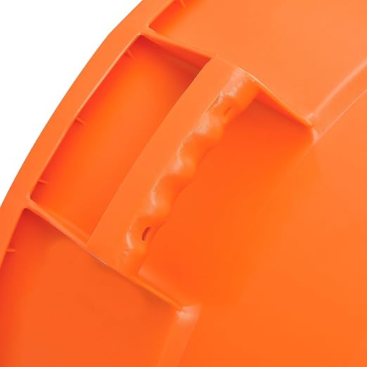 Global Industrial Commercial Round Trash Can, 32 Gallon Capacity, Plastic - Image 6