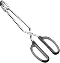 Scissor Tongs with Comfort-Grip Handle 12-Inch Cooking Tongs by HINMAY